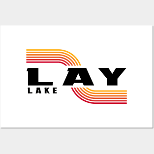 Lay Lake 80's Retro Posters and Art